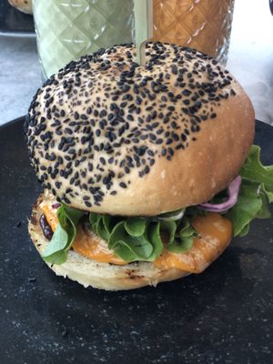 Cheeseburger   at Green One BTC in Ljubljana