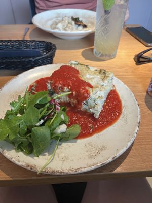 The daily dish  at Green One BTC in Ljubljana