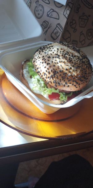 Beyond Burger 🍔 at Green One BTC in Ljubljana