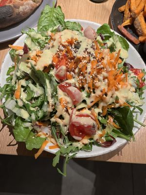 Seasonal salad  at Green One BTC in Ljubljana