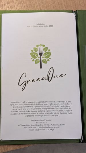  at Green One BTC in Ljubljana