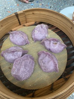 6 pack dumplings   at Nine Dumplings Nine Dishes in Vancouver