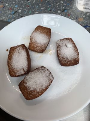 Fried buns   at Nine Dumplings Nine Dishes in Vancouver