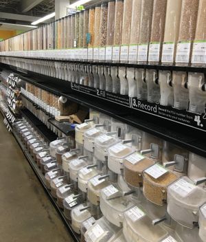 Bulk isle at Mississippi Market Food Co-op - Selby Ave in St Paul