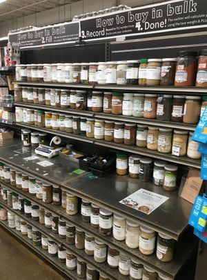 Bulk spices at Mississippi Market Food Co-op - Selby Ave in St Paul