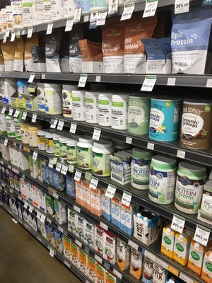Plant based protein powders at Mississippi Market Food Co-op - Selby Ave in St Paul