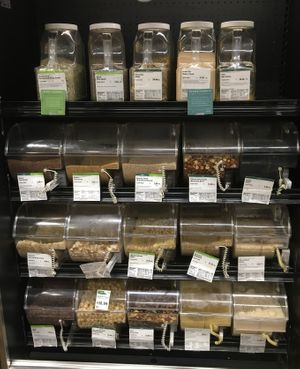 Refrigerated nuts, seeds, & nutritional yeast at Mississippi Market Food Co-op - Selby Ave in St Paul