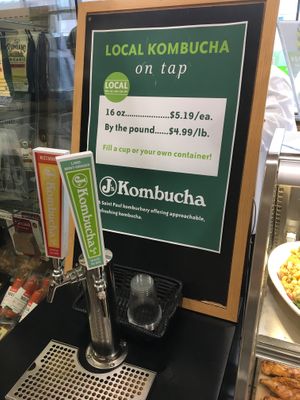 Local Kombucha on tap at Mississippi Market Food Co-op - Selby Ave in St Paul