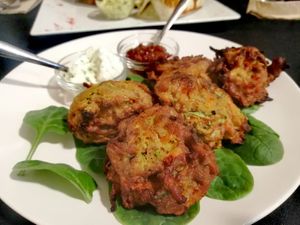 Pakora #Veganuary at Phoenix Belgian Vegg in Malaga