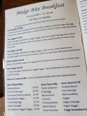  at The Midge Bite Cafe in Achnasheen