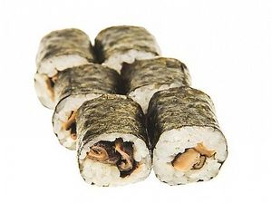 shiitake sushi rolls at Takeshi & Akira in Samara