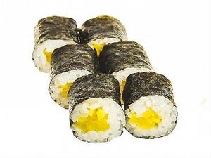 takuan sushi rolls at Takeshi & Akira in Samara