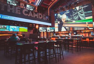 Sports Bar- Biggest sports bar in ireland at The Camden in Dublin