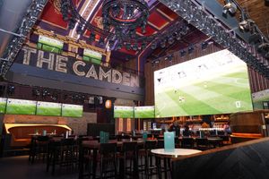 Sports Bar- Biggest 4K indoor screen in Europe at The Camden in Dublin