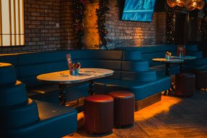 main bar seatings at The Camden in Dublin