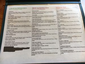 FuD menu at FuD in Kansas City