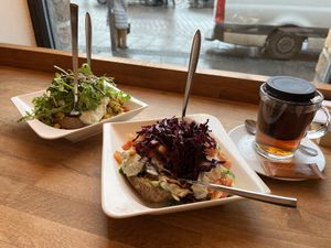 Vegan Ali Baba and Popeye  at Kartoffelspeicher in Luebeck