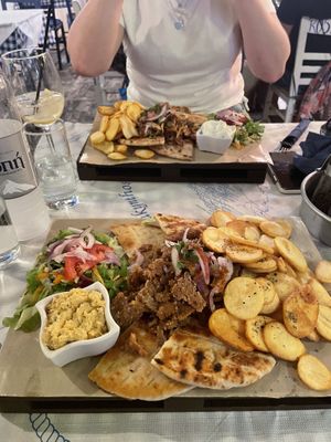 Vegan gyros at Zorbas in Zakynthos