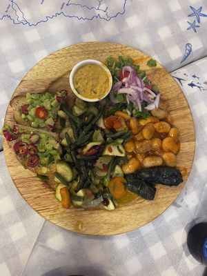 Mezze Platter  at Zorbas in Zakynthos