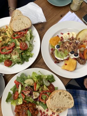 Savory and sweet brekkie at Patina in Mannheim