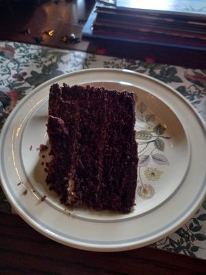 Vegan Chocolate. at Cafe Under the Spire in Gateshead