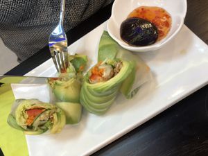 Avocado Rollen at Tau in Vienna