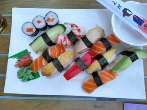 Sushi und Maki at Tau in Vienna