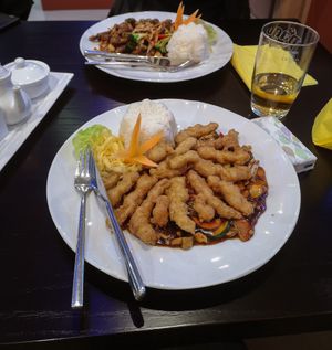 "Chicken" nach Art des Hauses at Tau in Vienna