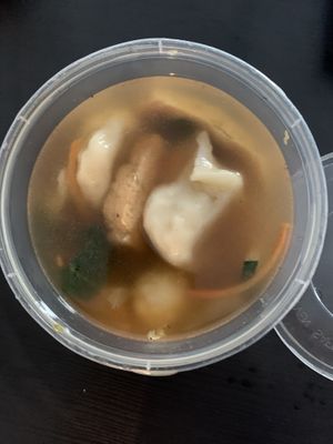 Teigtaschensuppe  at Tau in Vienna