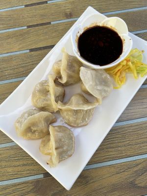 Veg dumplings   at Tau in Vienna