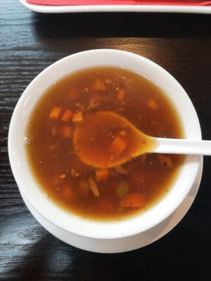 Soup at Tau in Vienna