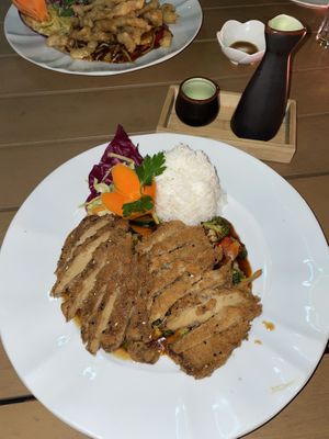 crispy duck   at Tau in Vienna