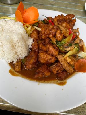 Gan Bian with coconut milk  at Tau in Vienna