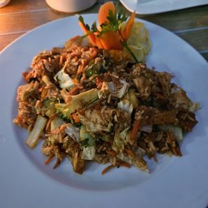 58a Gebratener Reis mit Soja und Gemüse at Tau in Vienna