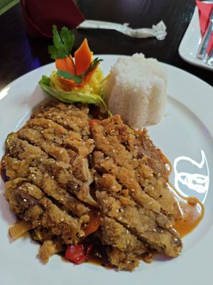 Spicy duck at Tau in Vienna