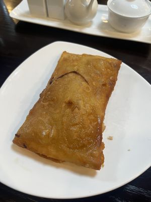 Homemade spring roll   at Tau in Vienna