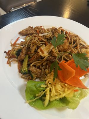 Noodle dish   at Tau in Vienna