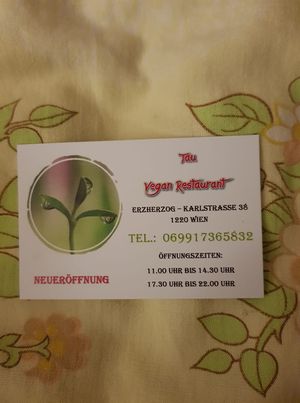 Contact at Tau in Vienna