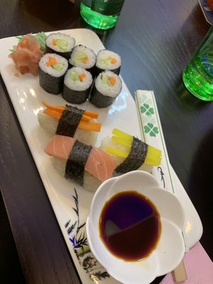 Vorspeise Suhsi/Maki at Tau in Vienna