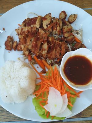 Gebratene Vente 🙂 at Tau in Vienna