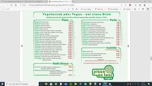 vegane angebote at Pizza on Tour - Delivery in Vienna