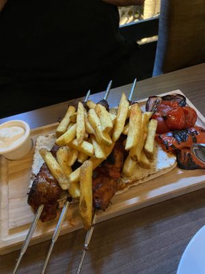 Vegan meat and fries 😍👍🏻  at Forever in Malmo