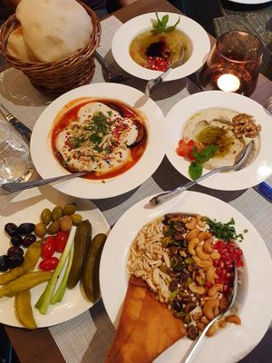 Various dishes at Forever in Malmo