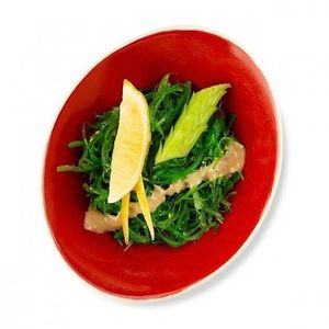 hiyashi wakame (chuka with nut sauce) at Tanuki in Samara