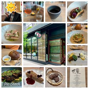 Each course is a work of art; pleasing every palette imaginable. at Oyster Oyster in Washington