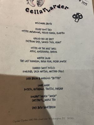   at Oyster Oyster in Washington