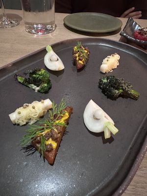 Finger food  at Oyster Oyster in Washington