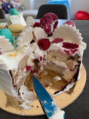 Vegan cake  at La Torteria in Como