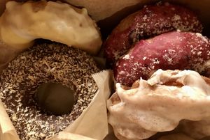 AMAZING VEGAN DOUGHNUTS OF ALL FLAVORS!! at Babes in Sacramento