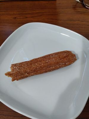 Churro. Ate the other half before snapping a pic. at Babes in Sacramento
